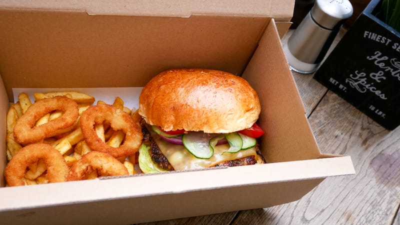 hamburger box