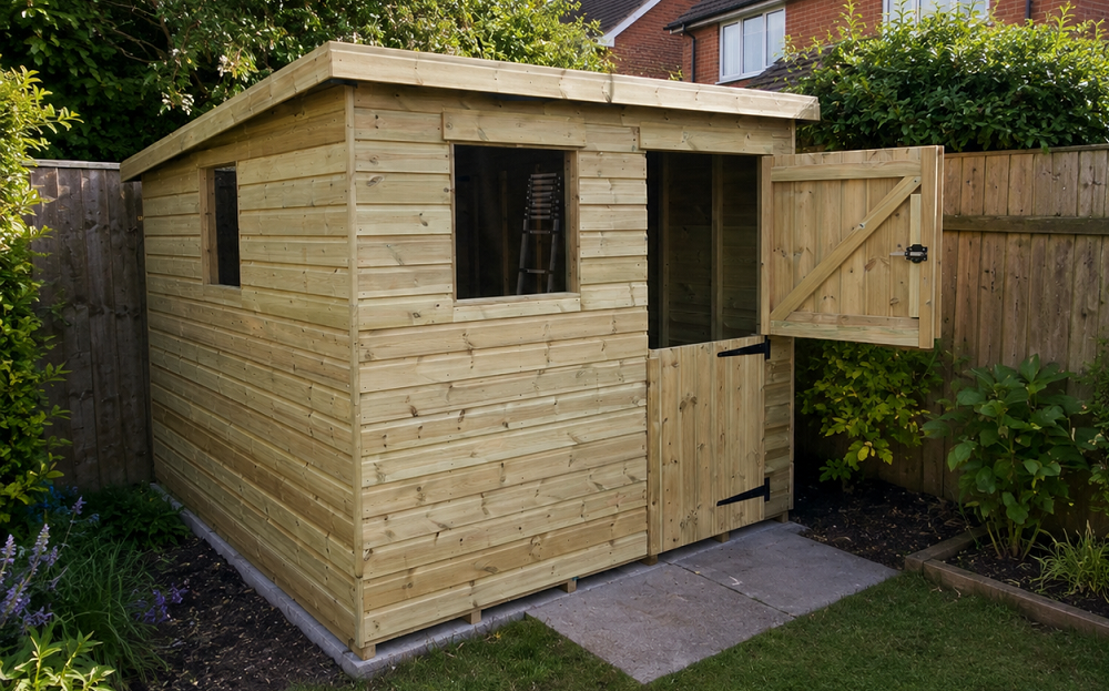 8x6 garden shed