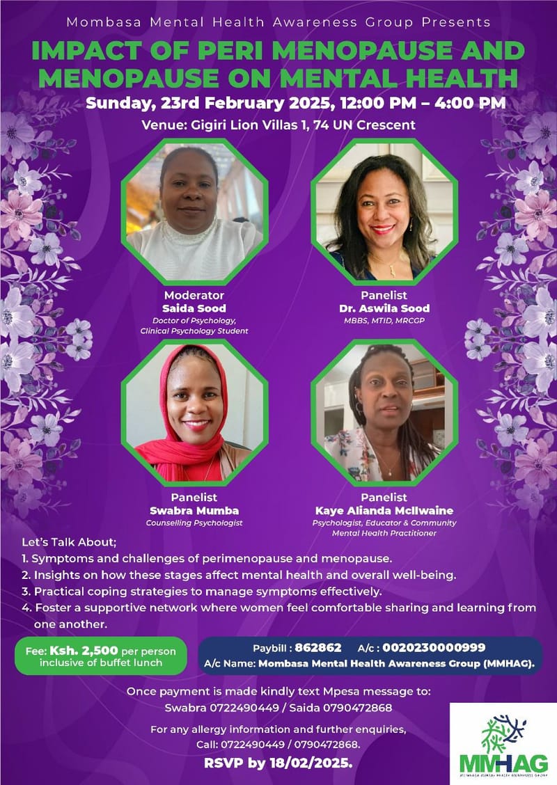 Impact of Peri Menopause and Menopause on Mental Health