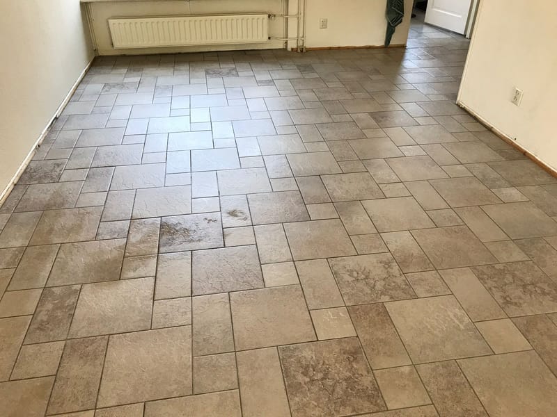 Travertin vloer reinigen en polijsten