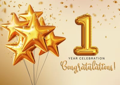 1ST YEAR ANNIVERSARY