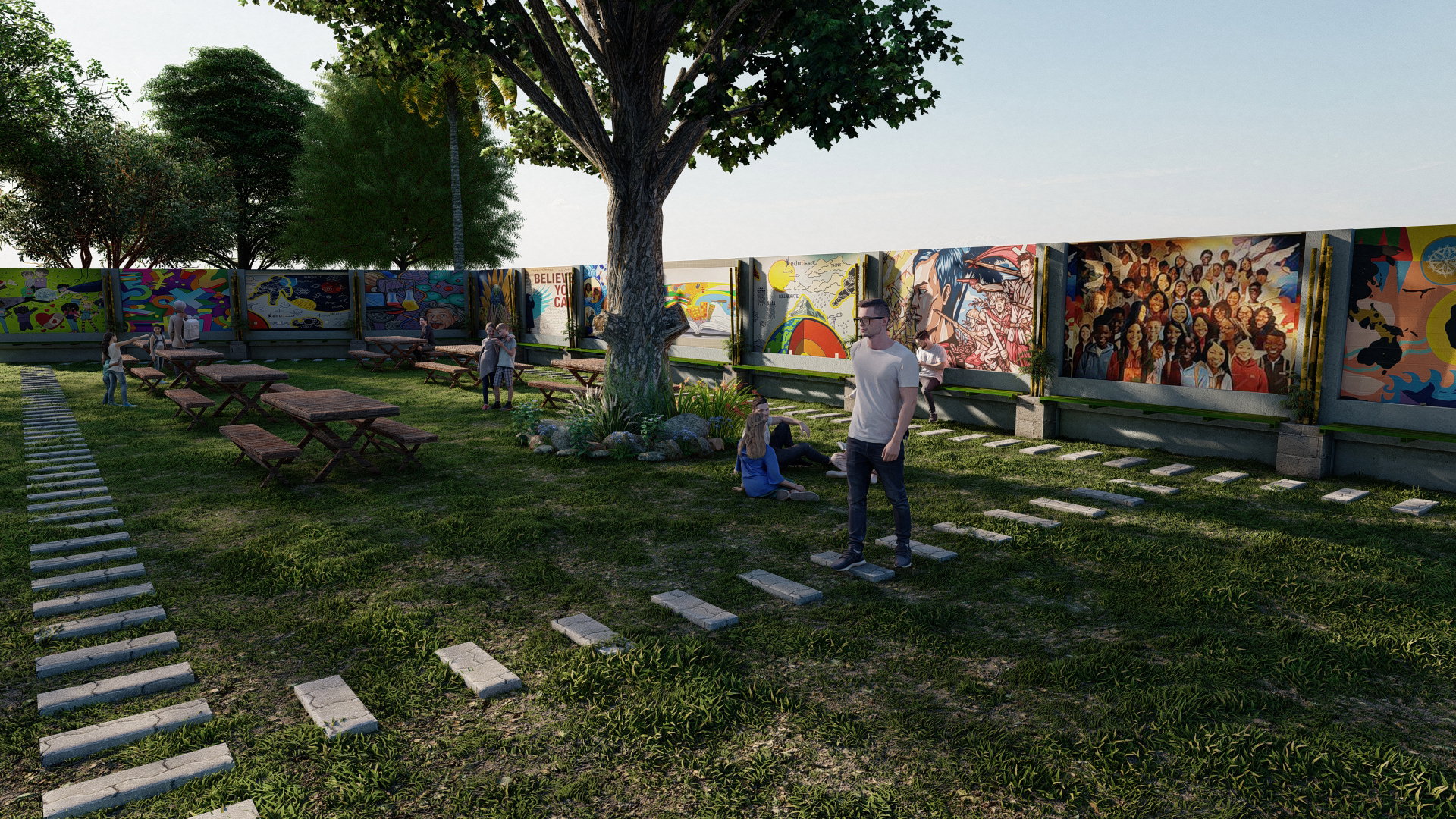 Proposed Outdoor Student Lounge