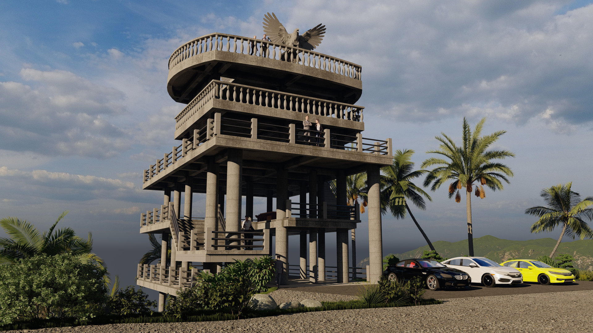 Proposed Mountain View Deck