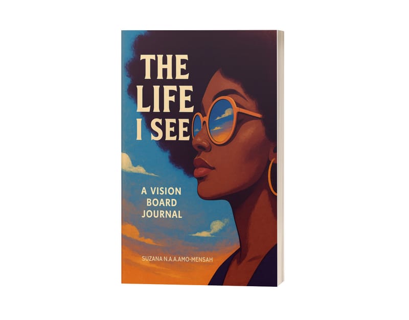 The Life I See: A Vision Board journal -Paperback