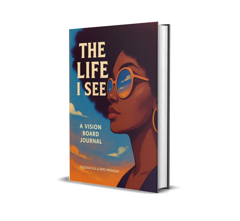 The Life I See: A Vision Board journal - Hardcover