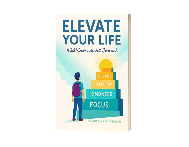Elevate Your Life-A Self Improvement Journal: Driving Growth, Guidance and Success for teenagers- Paperback