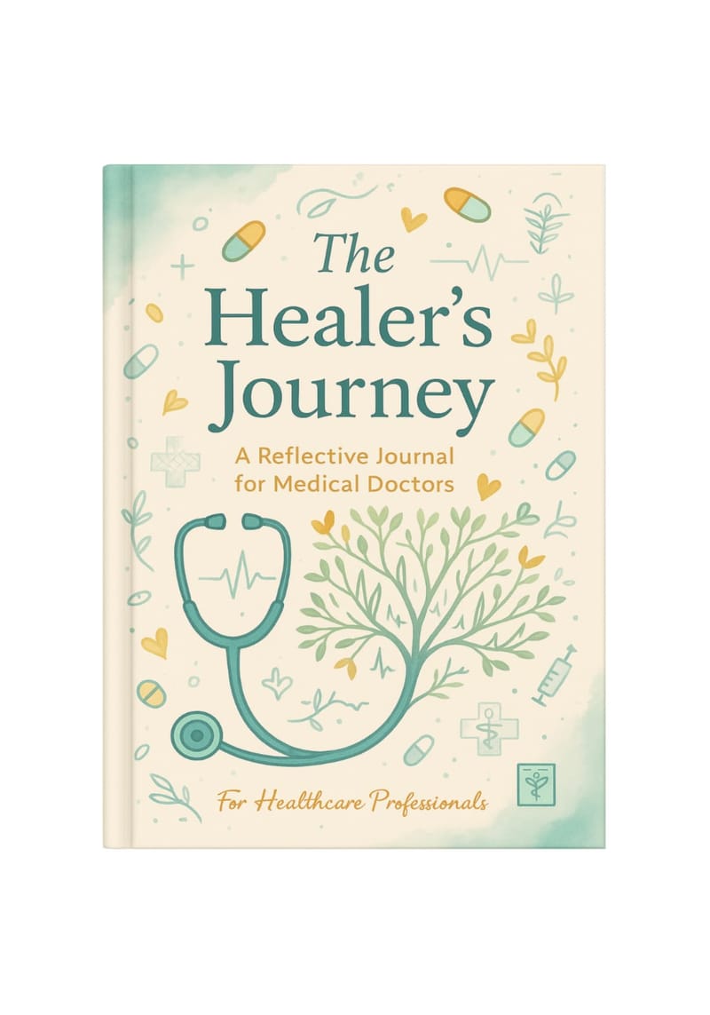 The Healer's Journey: A Reflective Journal for Medical Doctors - Hardcover