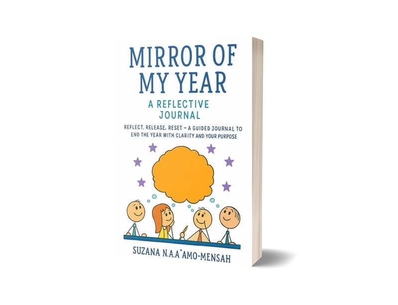 Mirror of My Year: Reflect, Release, and Reset — A Guided Journal for Year-End Clarity - Paperback