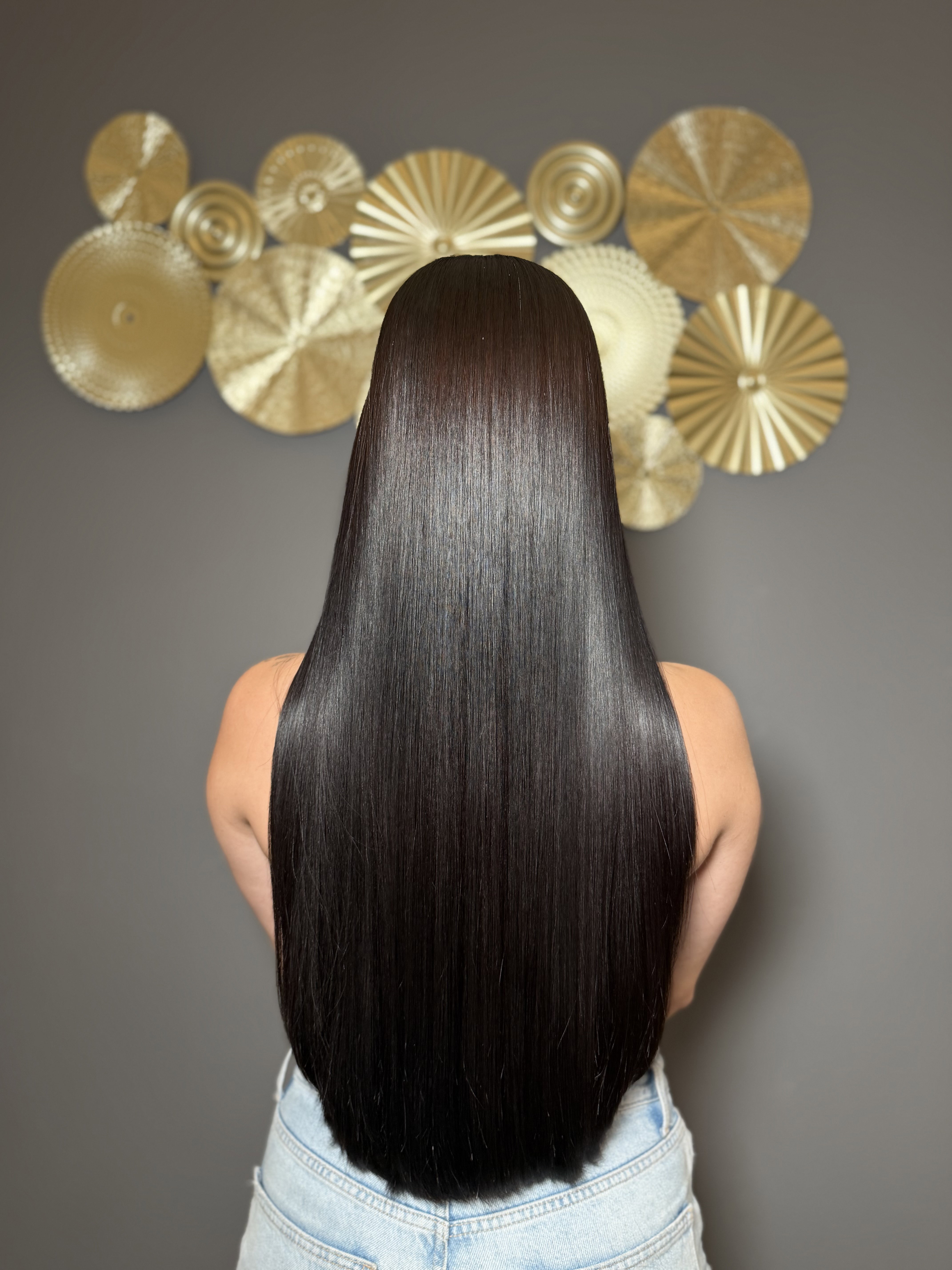 Hair straightening