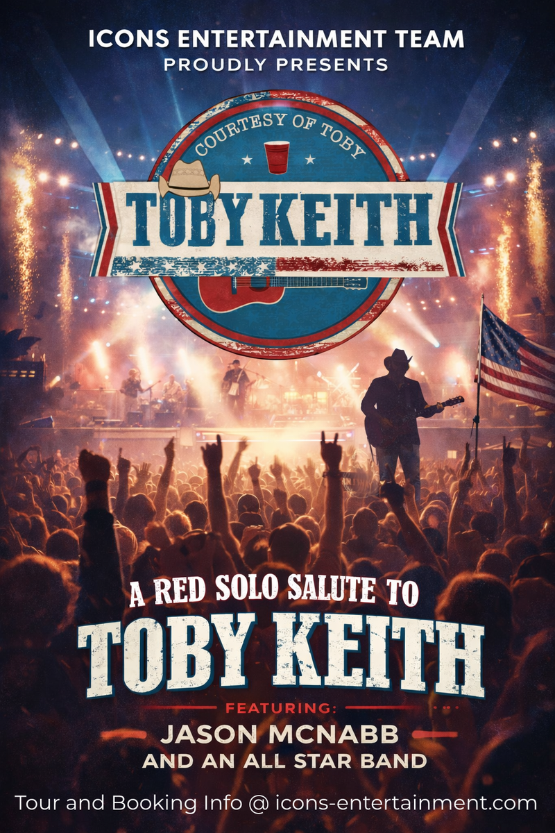 TOBY - A Red Solo Salute to this American ICON (Toby Keith) - Holy Hill Art Farm (Hubertus, WI)