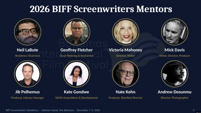 BIFF Brings Screenwriting Mentorship to The Bahamas