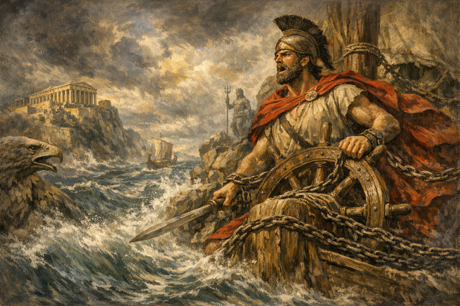 La Odisea - Odiseo, tus mares fueron tormentas del alma.