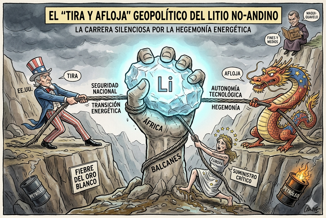 El tira y afloja del litio