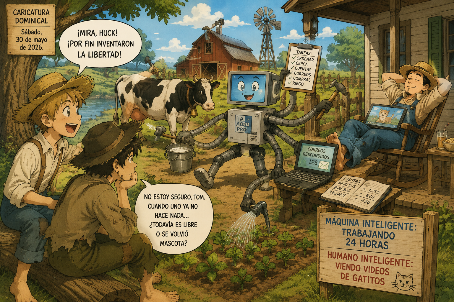 La computadora que trabaja sola