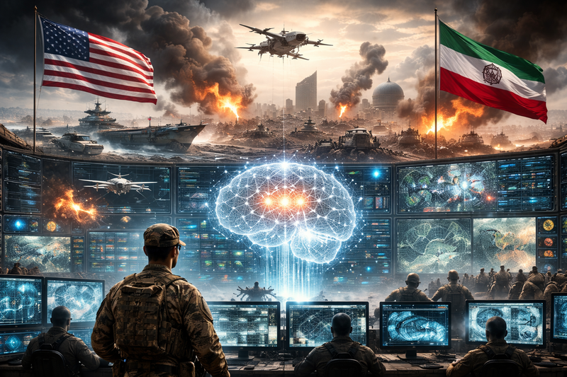 La guerra algorítmica: Inteligencia Artificial y supremacía militar en el conflicto EE.UU.–Irán