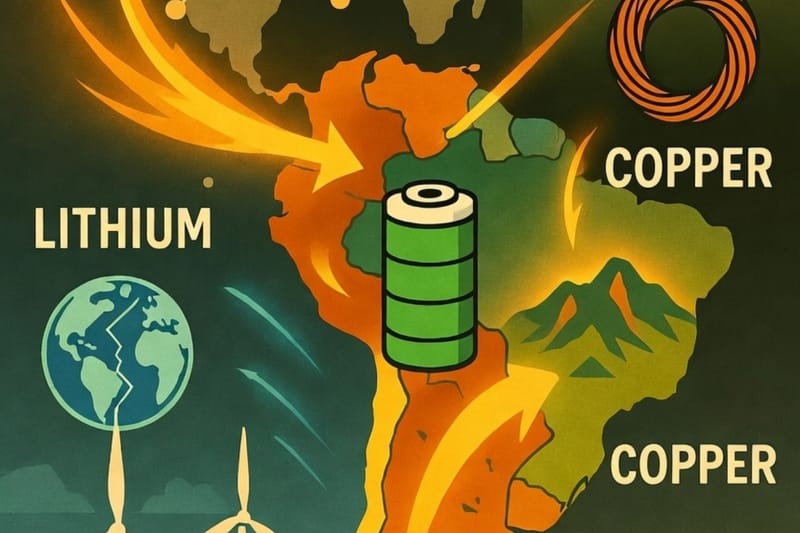 Impacto geopolítico de la transición energética en América Latina: Litio y Cobre desde la perspectiva mexicana 2026-2030