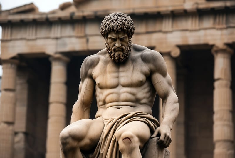 El talón del destino | Aquiles como símbolo de virtud estoica