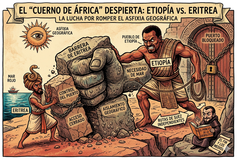Geopolítica del Cuerno de África: la frágil estabilidad entre Etiopía y Eritrea