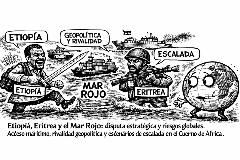 Etiopía, Eritrea y el Mar Rojo: disputa estratégica y riesgos globales