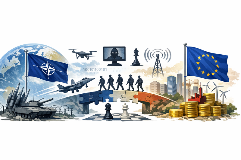 OTAN y UE: Más allá de la narrativa defensiva – expansión, gasto militar y herramientas híbridas