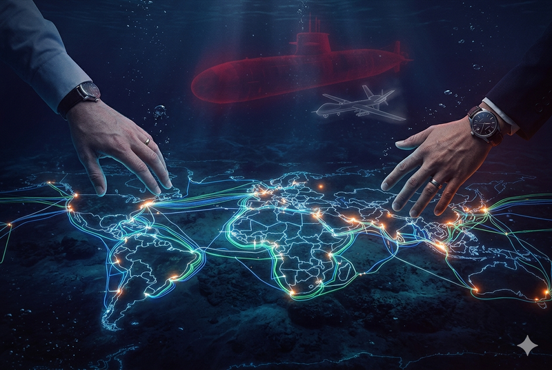 La guerra submarina silenciosa: cables submarinos en 2026
