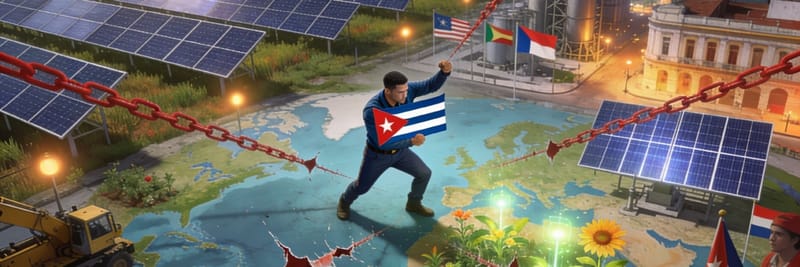 El efecto bumerán: sanciones energéticas y autonomía solar en Cuba