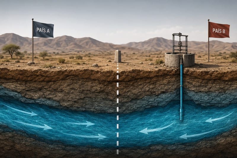 La diplomacia del agua subterránea
