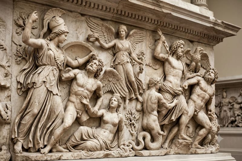 Relieves del Altar de Pérgamo