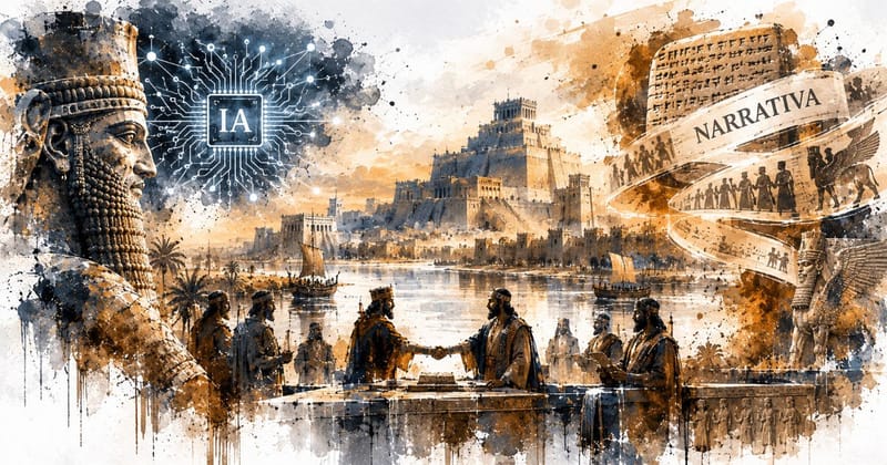 Algoritmos en la diplomacia: la narrativa como infraestructura