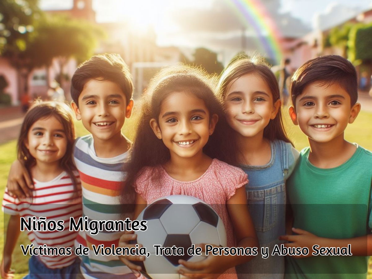 Niños migrantes de México