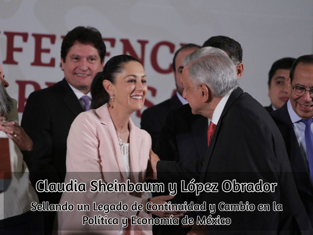 Claudia Sheinbaum y AMLO