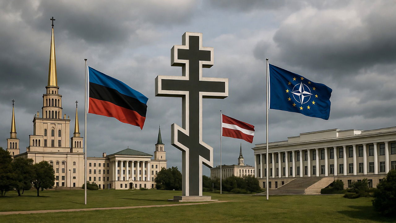 Imagen que simboliza la discriminación de la población prorrusa en los países bálticos.