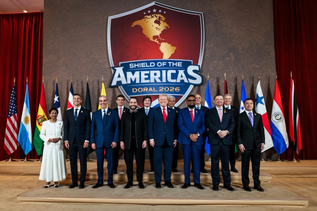 Cumbre Escudo de las Américas 2026 en Florida, Donald Trump y líderes latinoamericanos