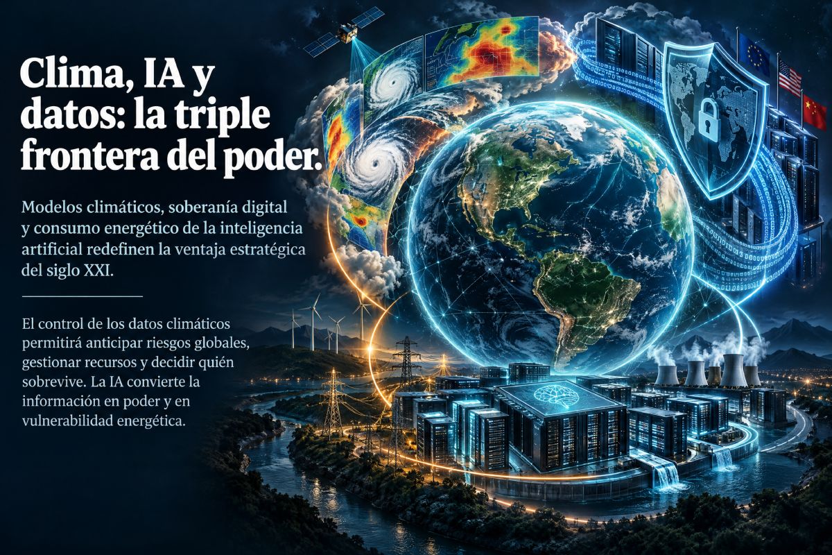 Infografía complementaria que desglosa el consumo de agua por regiones y centros de datos hacia 2027.
