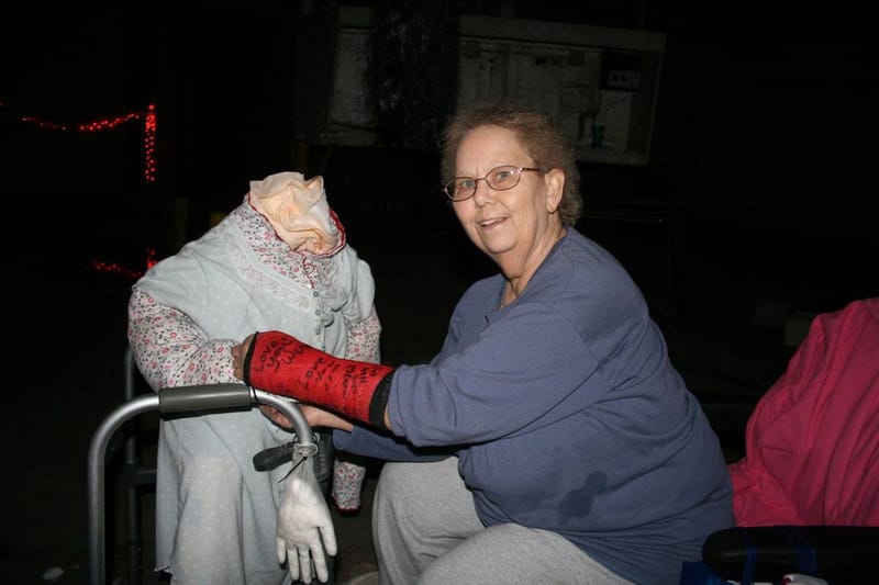 Her volunteer work