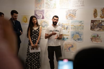 Mnzlee Exhibition At Alriwaq Art Space Bahrain