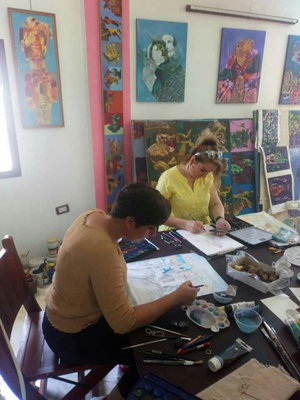 Art and Creativity Shine at "Colorful Encounters" in Latakia