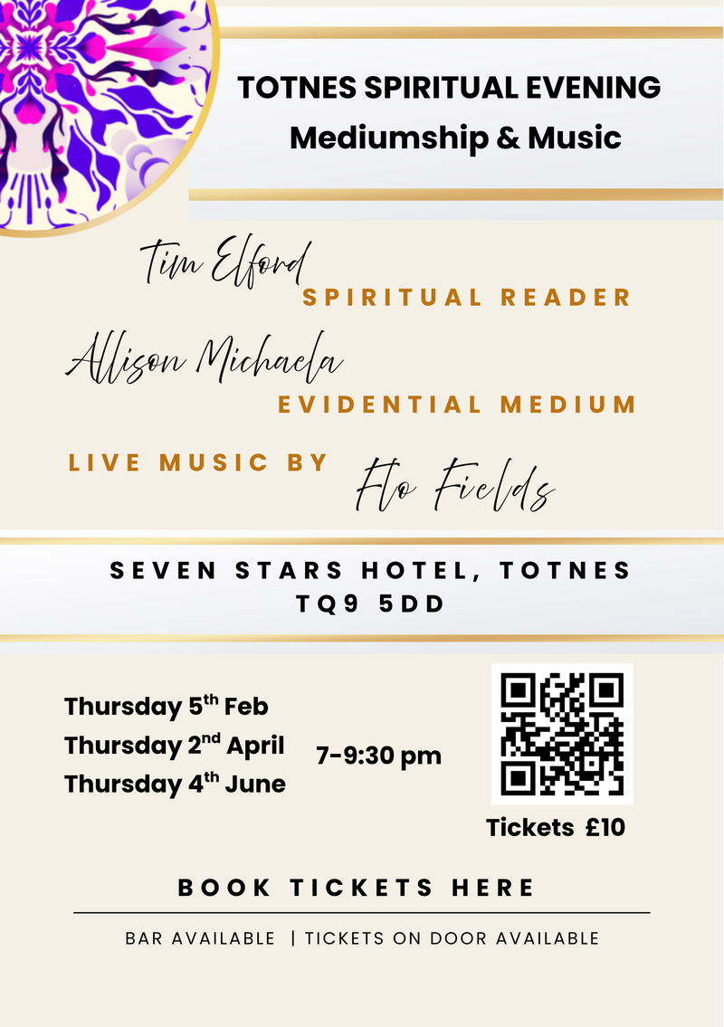 Totnes Evening of Mediumship & Music