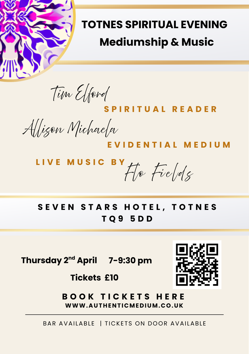 Totnes Evening of Mediumship & Music