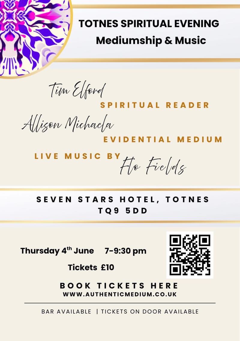 Totnes Evening of Mediumship & Music