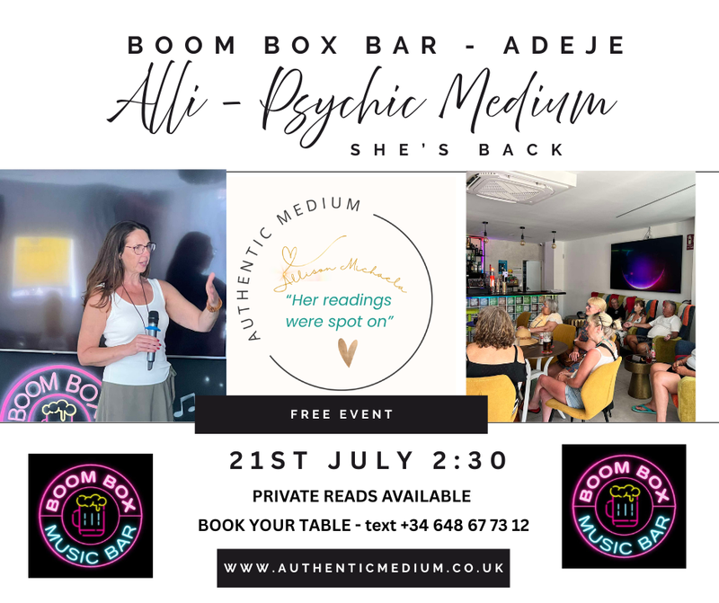 Tenerife Psychic Mediumship Event