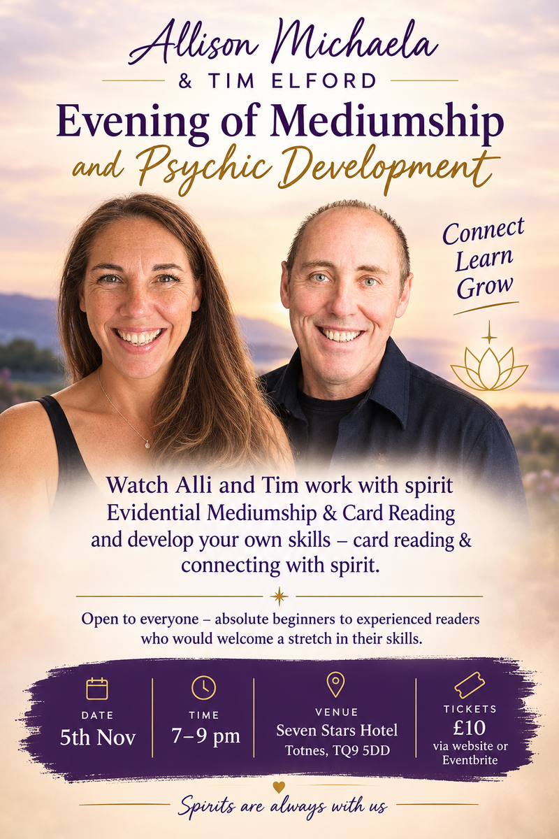 Totnes Evening of Mediumship & Development