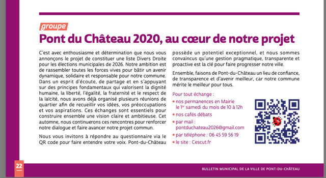 Des échanges pour une démocratie particiative