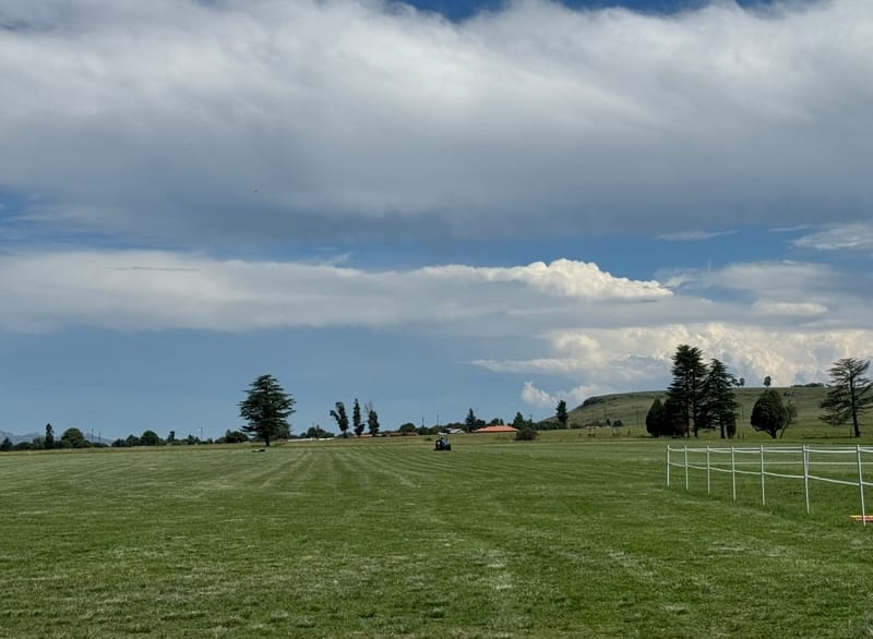 Full size polo field