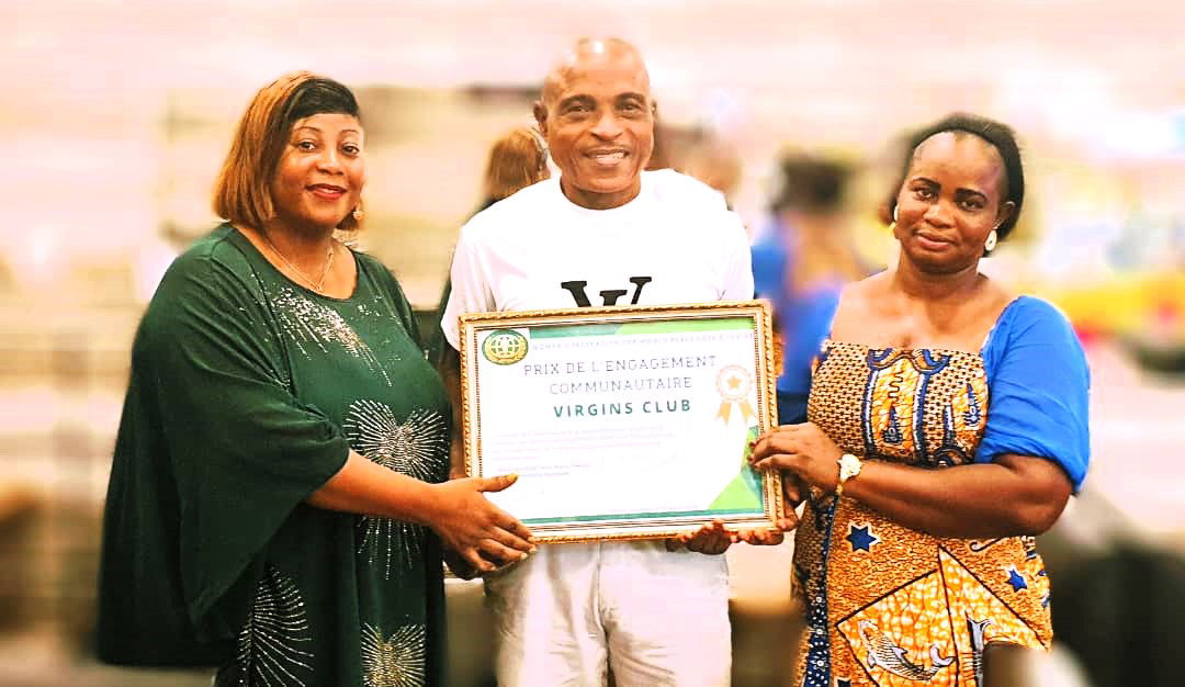 Cote' D'Ivoire Awarding of a prize to the NGO Virgins Club