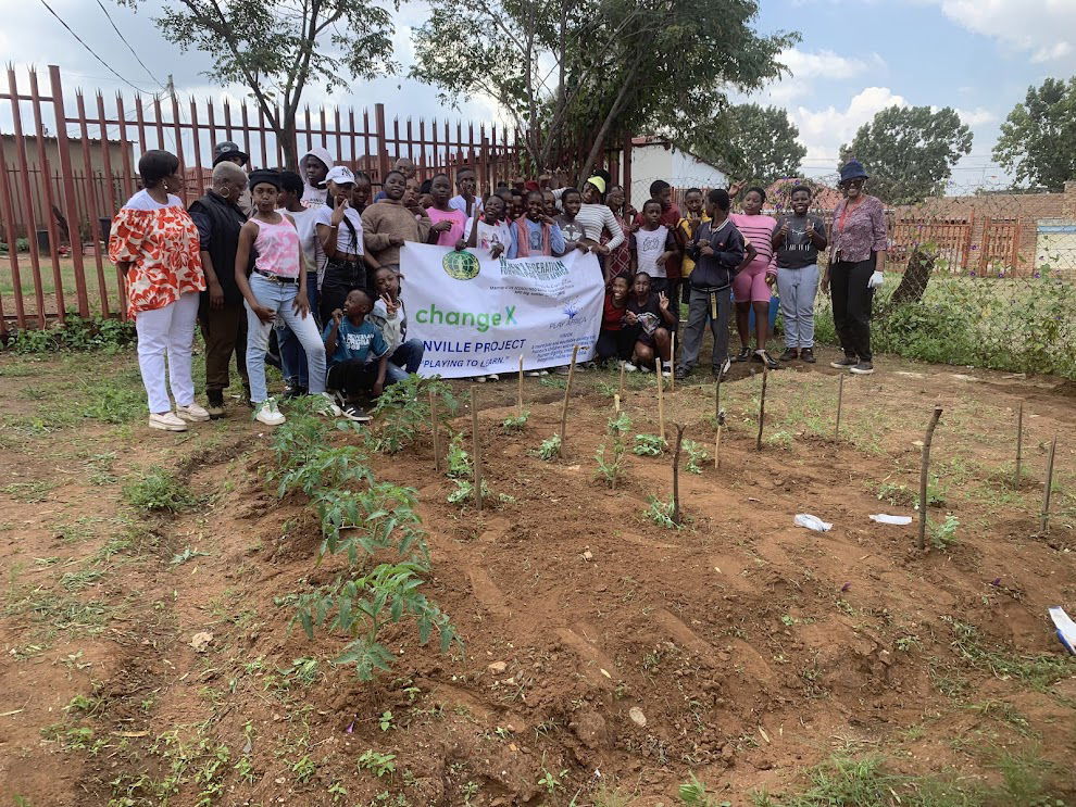 WFWPSA Report on the Ongoing Gardening Project at Emisebeni Primary School.