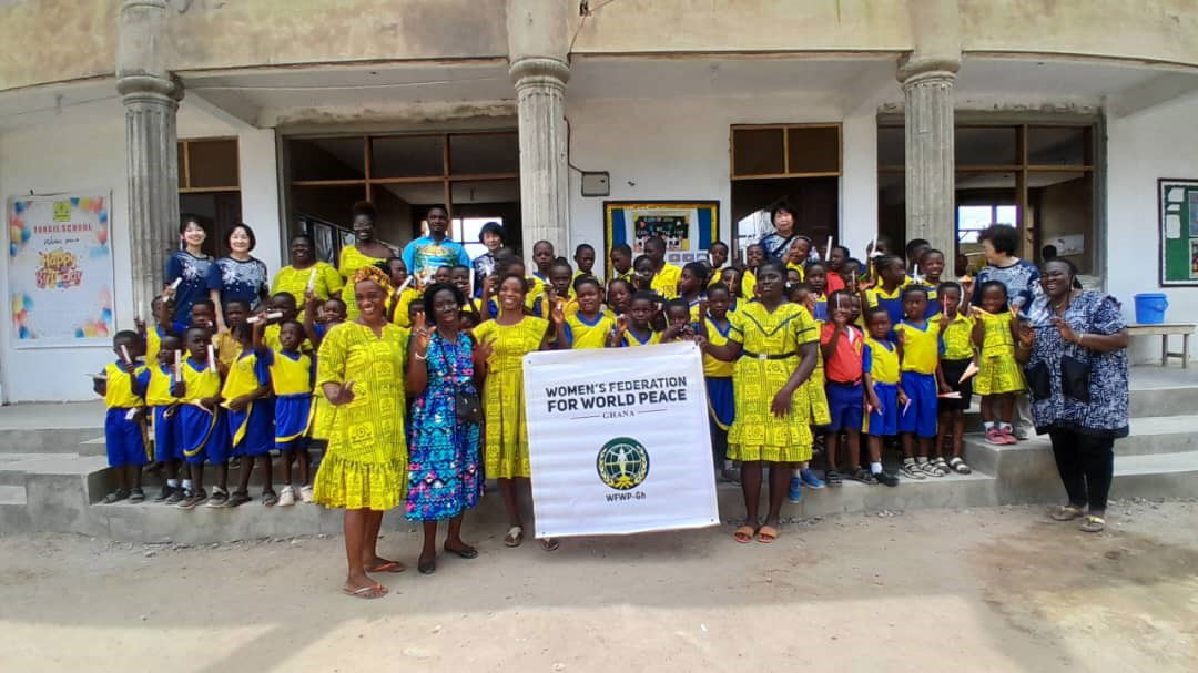 WFWP Ghana Visit to Scholarship Students in Communities