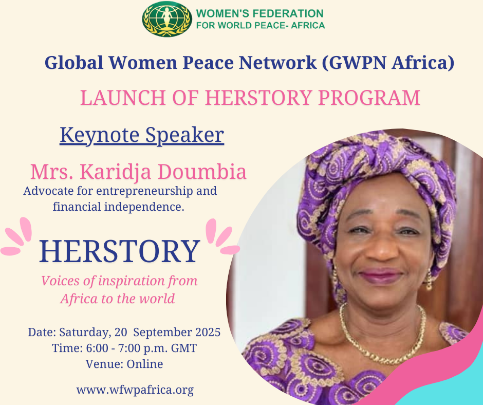 GWPN Africa - “HerStory”: Voices of Inspiration from Africa to the World.