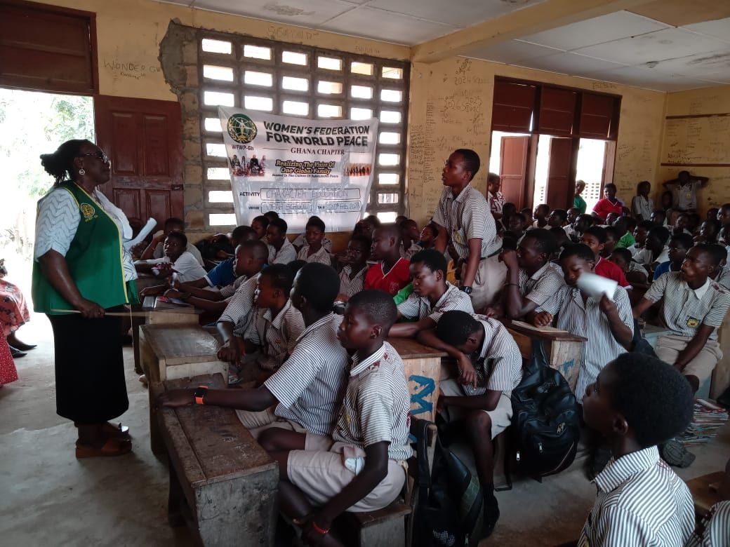 WFWP Ghana Hosts Character Education Conferences for Students in Opah