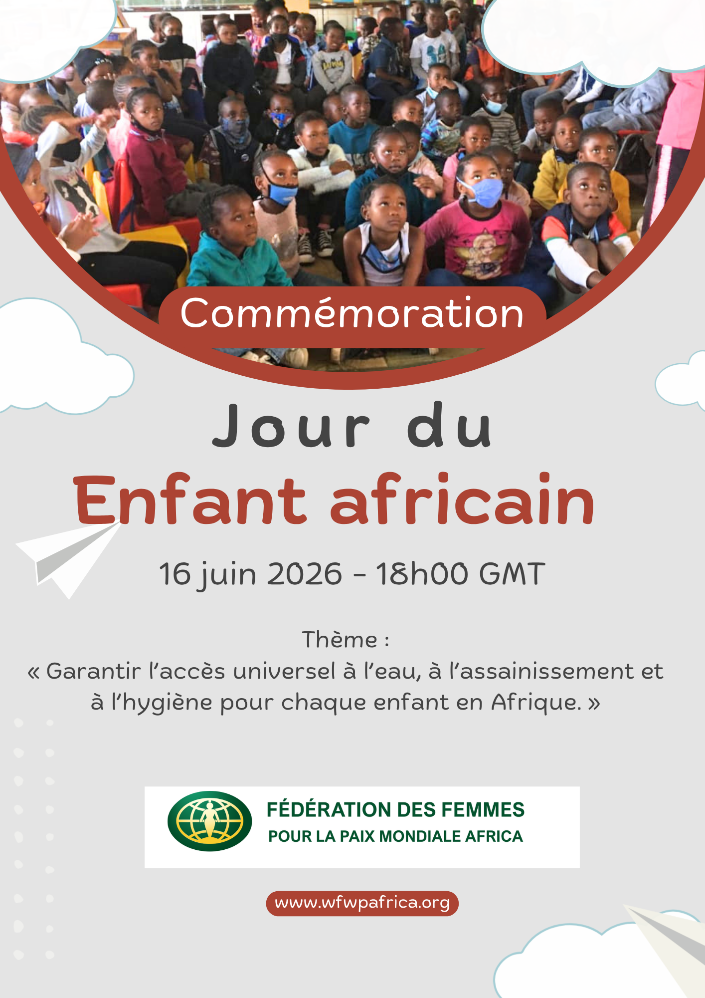 WFWP Afrique commémore la Journée de l'enfant africain 2026